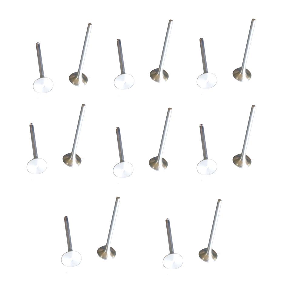 16 Pcs Exhaust Valves for Deutz BF8M1015C Engine