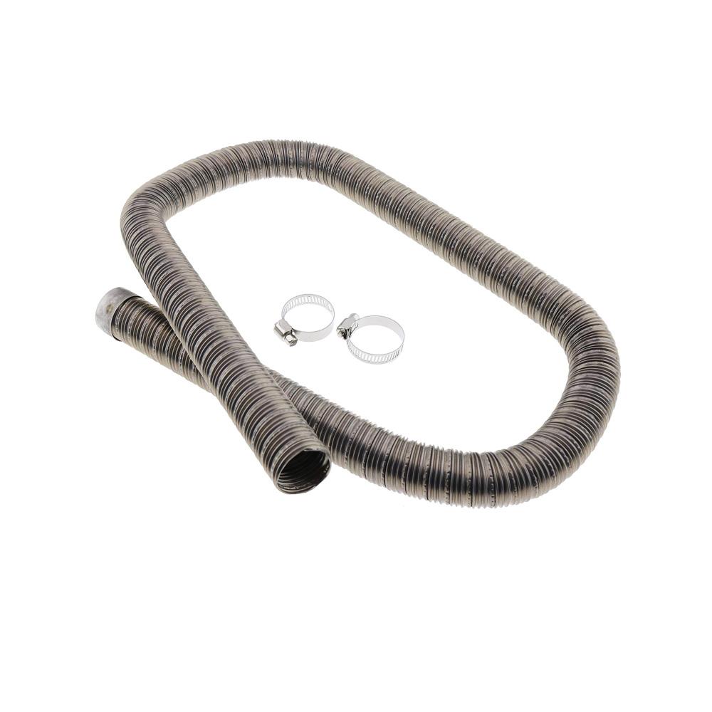 24mm Stainless Steel Exhaust Pipe(1m) 36061296 90394 with Clamps for Webasto Eberspacher