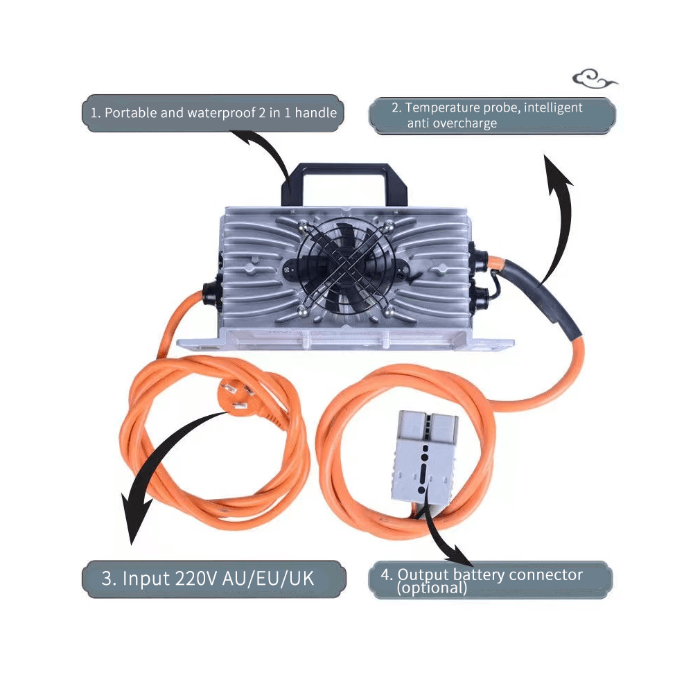24V 25A Battery Charger 0400087 400087 for JLG Universal Replacement
