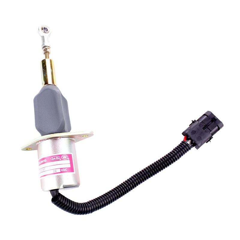 24V Hyundai R290 Excavator Stop Solenoid 3928161 SA-4293-24 For Cummins Engine online 24V Hyundai R290 Excavator Stop Solenoid 3928161 SA-4293-24 For Cummins Engine online