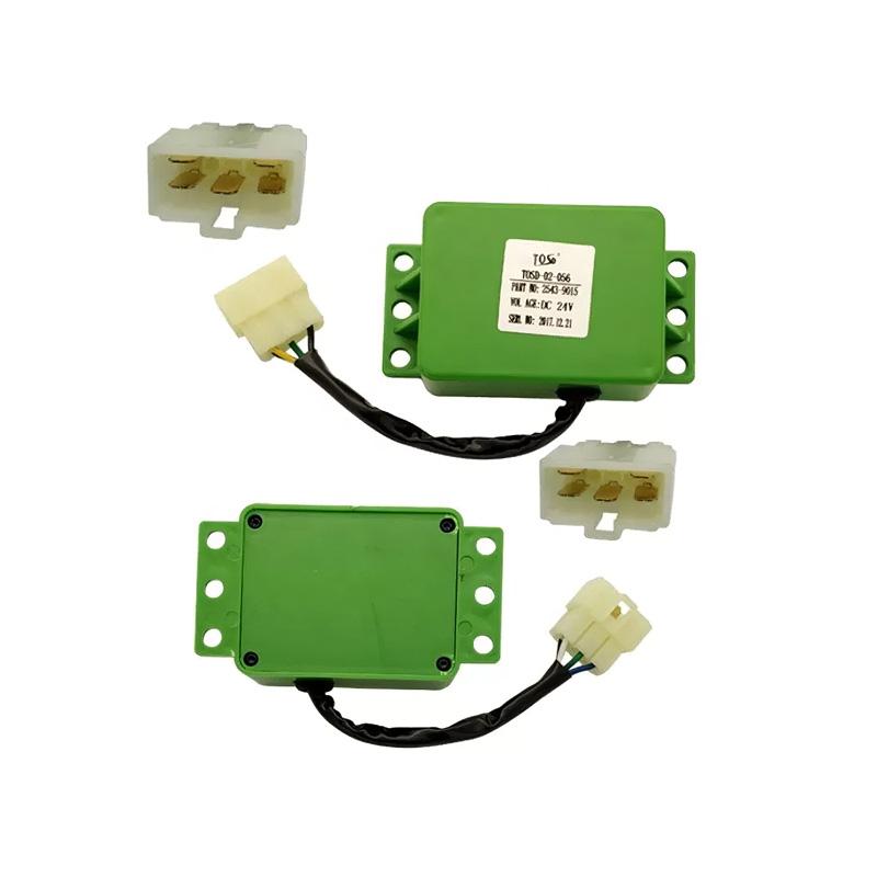 24V Wiper Timer Relay 2543-9015 for Doosan Daewoo Excavator DH225-7 DH215-7 DH220-5 DH280-5