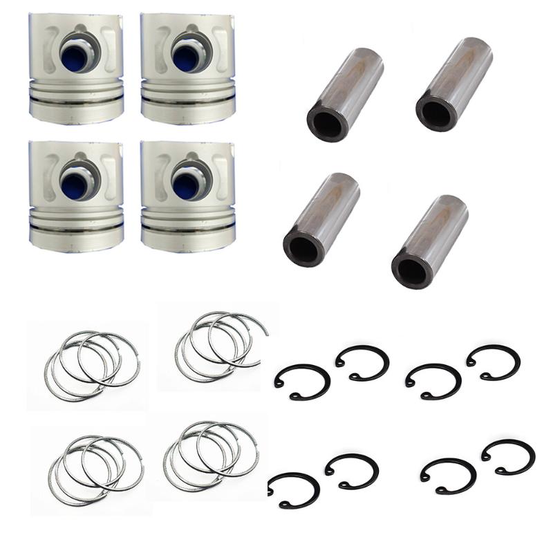 4 Cylinders STD Piston Set With Ring 5-12111-622-2 for Isuzu 4JB1T Turbo Engine Round Top online 4 Cylinders STD Piston Set With Ring 5-12111-622-2 for Isuzu 4JB1T Turbo Engine Round Top online