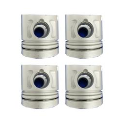 Buy 4 Cylinders STD Piston Set With Ring 5-12111-622-2 for Isuzu 4JB1T Turbo Engine Round Top