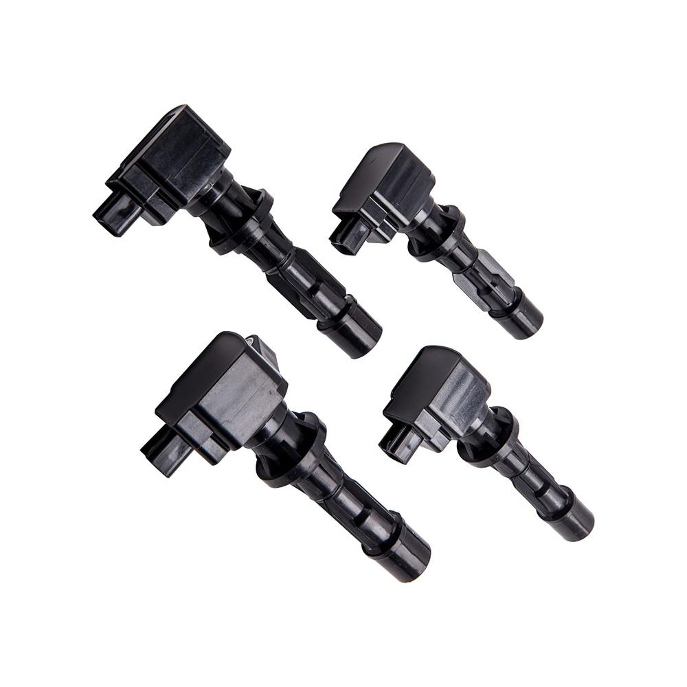 4 PCS Ignition Coil 6E5G-12A366 for Ford Fusion Mercury Milan 2.3L 06-09