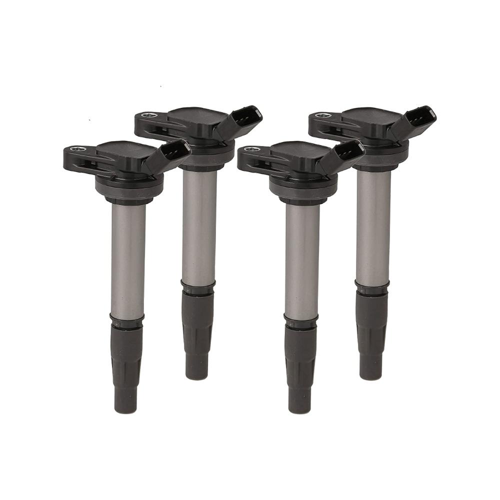 4 PCS Ignition Coil 90919-02252 for Toyota Corolla Prius Matrix 1.8L L4 Lexus CT200H Pontiac Vibe