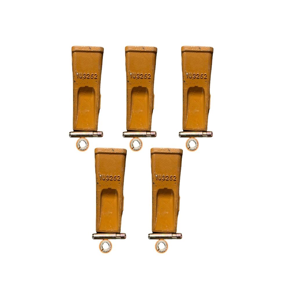 5 Pcs 1U3252 Bucket Teeth With Pin 8E6259 8E6258 Retainer for Caterpillar CAT J250 Dig online 5 Pcs 1U3252 Bucket Teeth With Pin 8E6259 8E6258 Retainer for Caterpillar CAT J250 Dig online