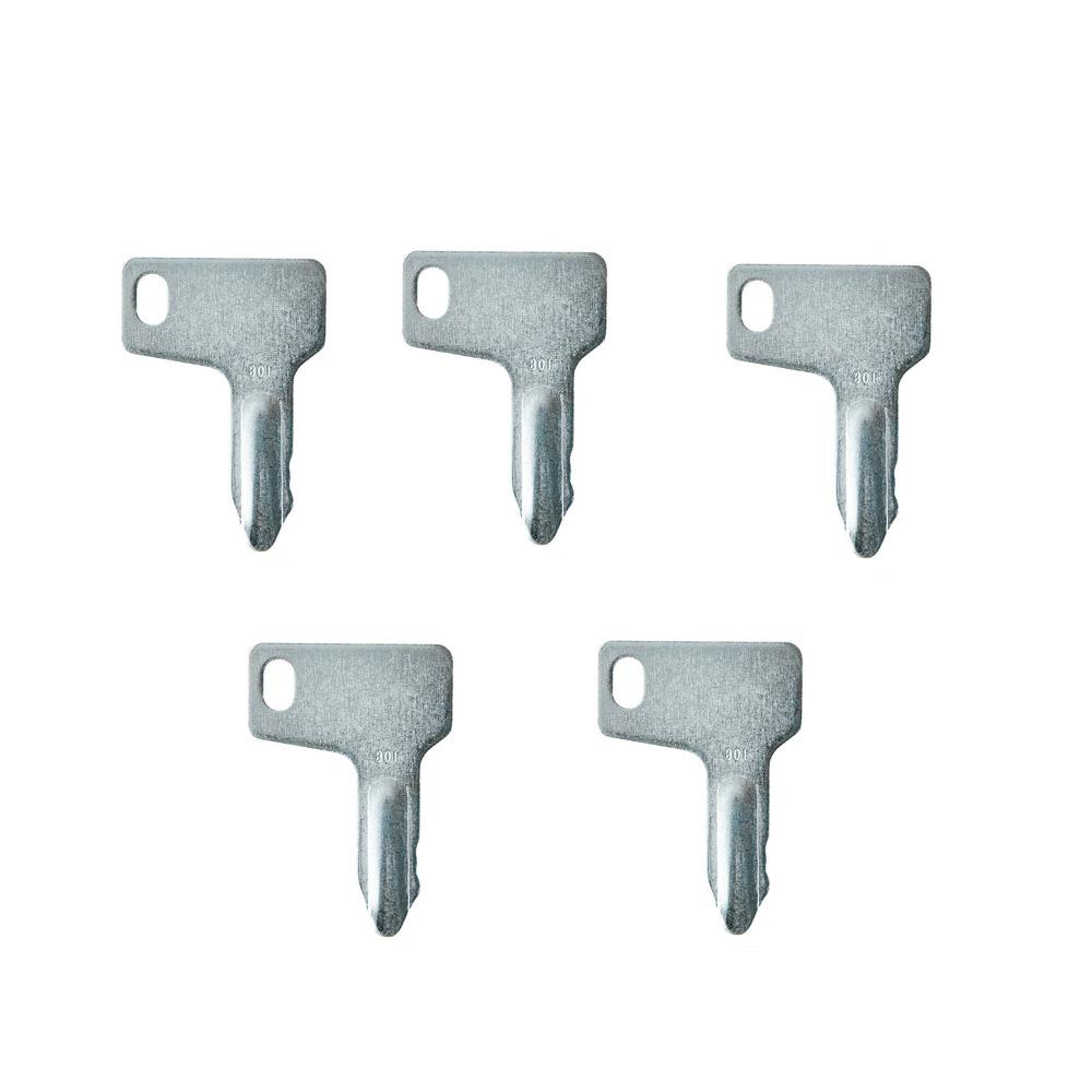 5 Pcs Ignition Keys 301 AT110583 For John Deere Excavator 15 25 30 50 online 5 Pcs Ignition Keys 301 AT110583 For John Deere Excavator 15 25 30 50 online