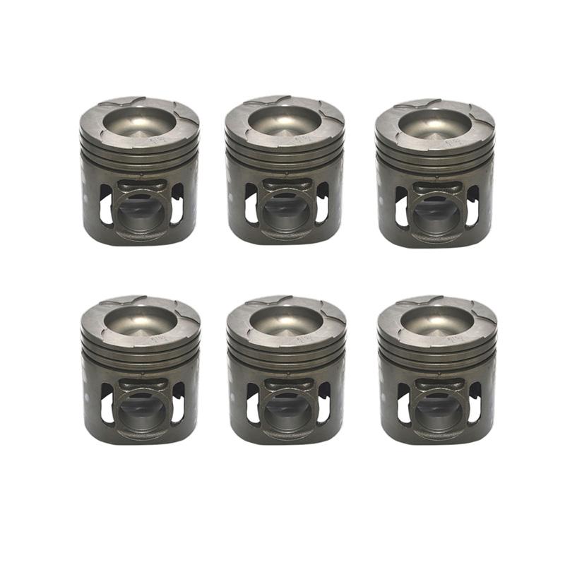 6 pcs Piston 6211-32-2130 for Komatsu S6D140E-2B SA6D140-2B SA6D140-2C Engine in USA online 6 pcs Piston 6211-32-2130 for Komatsu S6D140E-2B SA6D140-2B SA6D140-2C Engine in USA online