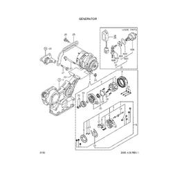 Alternator 119836-77200 For Hyundai R55-3 R55W-3 HSL610 online