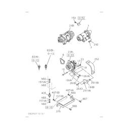 Alternator 1-81200440-2 0-33000-6550 28V For Hitachi Excavator EX200-2 Isuzu Engine 6BD1T online