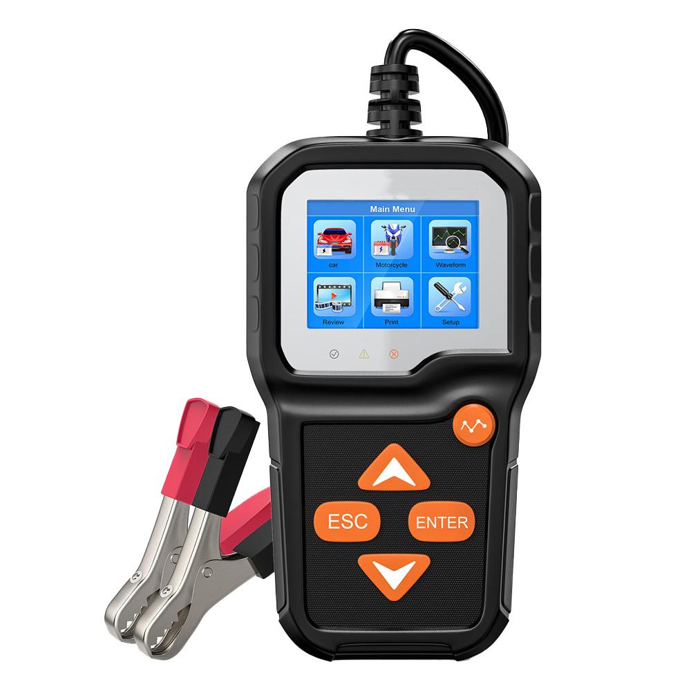 Car Battery Tester Ancel BA301 for 6V 12V Cranking Charging Tester 100 To 2000 CCA Motorcycle Analyzer PK KW600