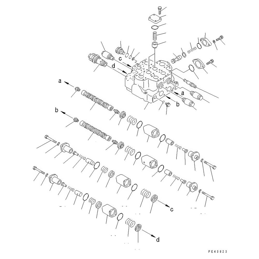 Control Valve 709-12-13100 709-12-13101 709-12-13102 for Komatsu WF450 WA450 WA450L WA470 online Control Valve 709-12-13100 709-12-13101 709-12-13102 for Komatsu WF450 WA450 WA450L WA470 online