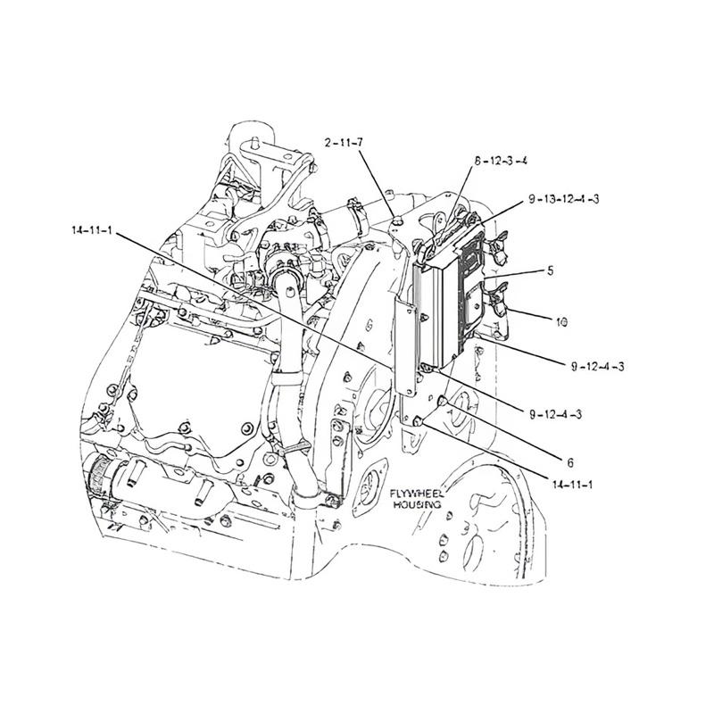 Controller 417-6011 for Caterpillar CAT Engine 3512C 3516B Truck 773G 775G 777G 789D 797 797B Tractor D10T2 D11T