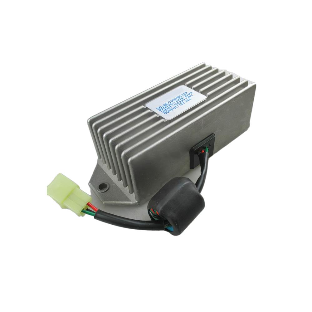 Converter Regulator 21Q6-20410 For Hyundai R225LC-9T R215-9 R385-9 R250LC-9 DC 22V-28V to DC 12V 10A