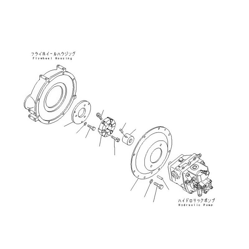 Coupling Assy 20P-01-81200 for Komatsu Excavator PC28UU-3 PC27R-8 online Coupling Assy 20P-01-81200 for Komatsu Excavator PC28UU-3 PC27R-8 online