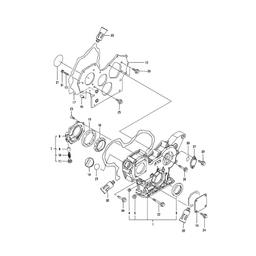 Coupling Assy for Yanmar Engine 4TNE88 Takeuchi TB145 sale