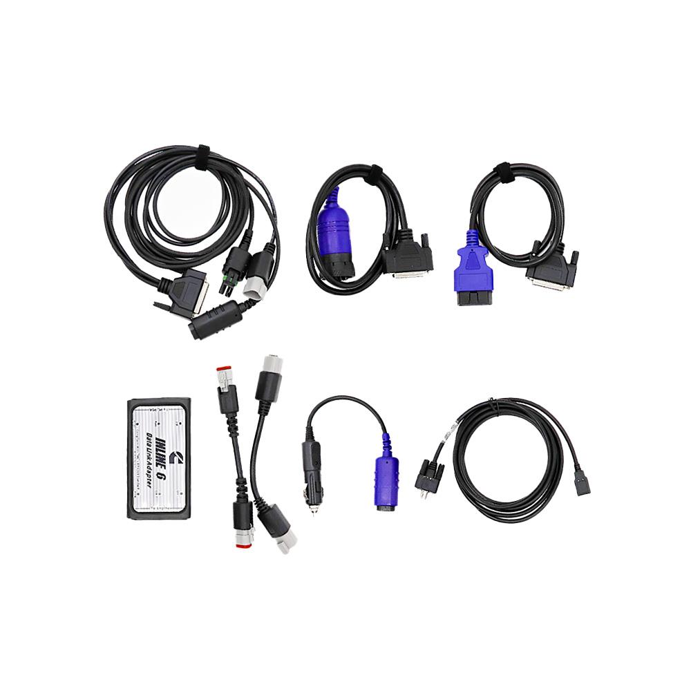 Cummins INLINE 6 Data Link Adapter full kit with INSITE 8.7 pro Software for Engine ISC B C QSB ISDE ISZ QSL Trucks Diagnostic Programming online Cummins INLINE 6 Data Link Adapter full kit with INSITE 8.7 pro Software for Engine ISC B C QSB ISDE ISZ QSL Trucks Diagnostic Programming online