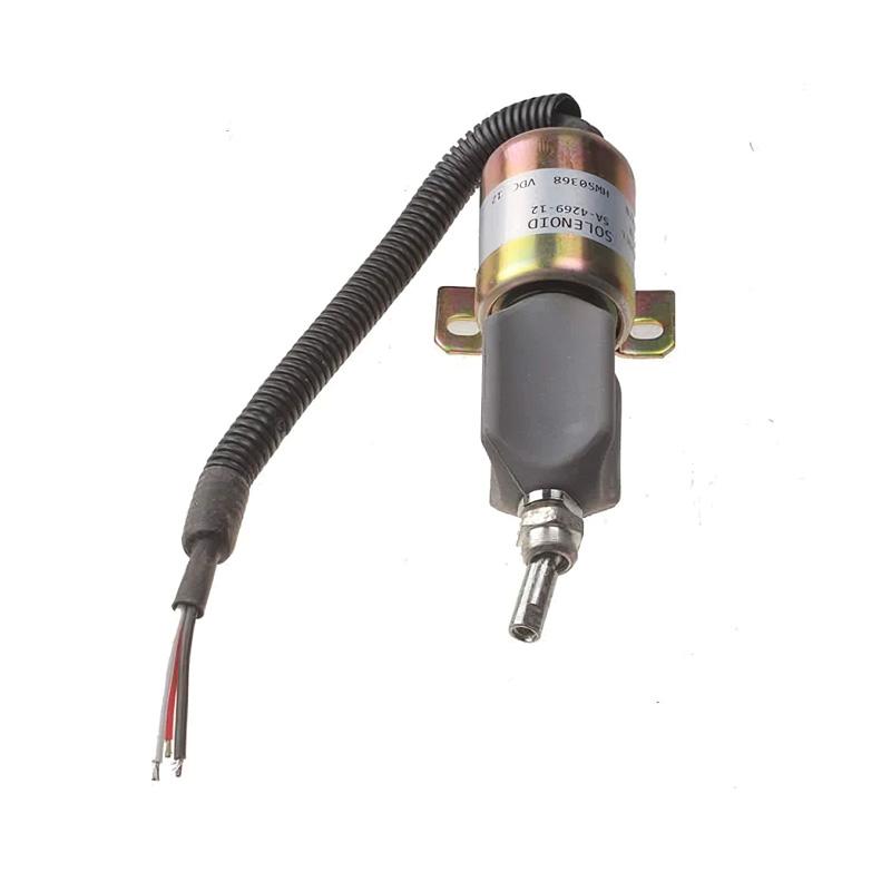 Diesel Engine Shutoff Solenoid 6732-82-9120 for Komatsu Wheel Loader WA250-3MC Engine S6D102E-1 online Diesel Engine Shutoff Solenoid 6732-82-9120 for Komatsu Wheel Loader WA250-3MC Engine S6D102E-1 online