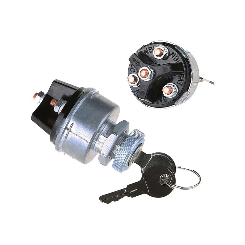 Electric Starter Switch with 2 Keys YN50500026F1 for Kobelco Excavator SK200-8 SK210-8 SK210LC-8 SK250-8 SK260LC-8