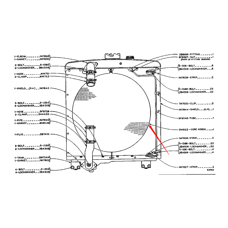 Engine Radiator 2M0922 for Caterpillar CAT Motor Grader 12E 120 120B Wheel Loader 920 930R online Engine Radiator 2M0922 for Caterpillar CAT Motor Grader 12E 120 120B Wheel Loader 920 930R online