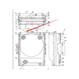 Engine Radiator LN00046 for CASE Excavator CX210 CX210LR CX210N CX240 online