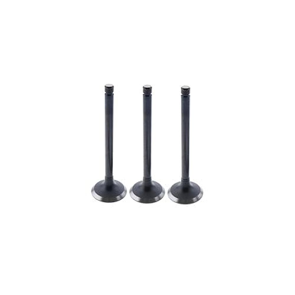 Exhaust Valve 3 Units 1 Set For Airman PDS90 Isuzu Engine 3KC2