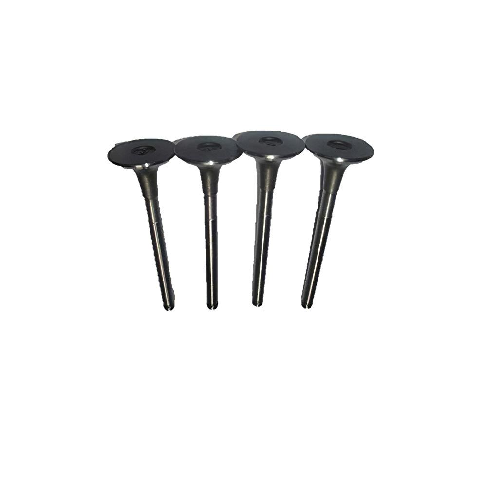 Exhaust Valve 4 Units 1 Set For Yanmar Engine 4TNE98 Komatsu Engine 4D98E