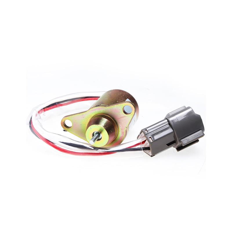 Fuel Stop Solenoid Valve 119233-66510 for Komatsu PC05-7 Excavator Yanmar 3D82E-3A Engine