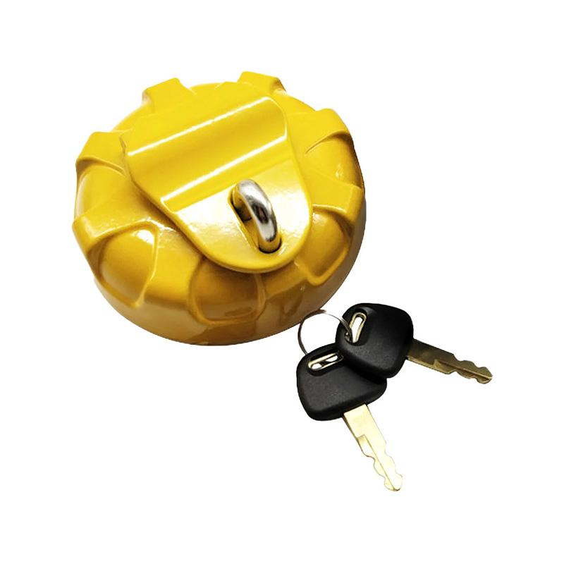Fuel Tank Cap With 2 Keys for Sumitomo Excavator SH60-2 SH120 SH145U SH200 SH210-5 SH Series