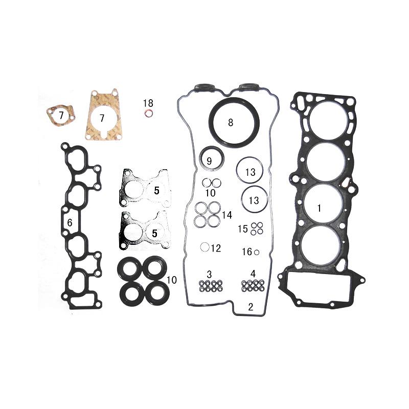 Full Engine Gasket Set 10101-57Y26 for Nissan GA16DE Sunny Pulsar 1600 B13 DOHC