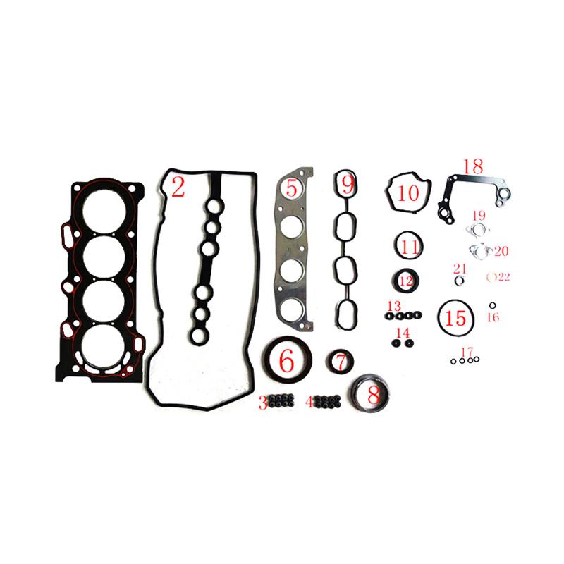 Full Overhaul Gasket Kit for Toyota 2D Engine DA110 DA115 DA118 Truck
