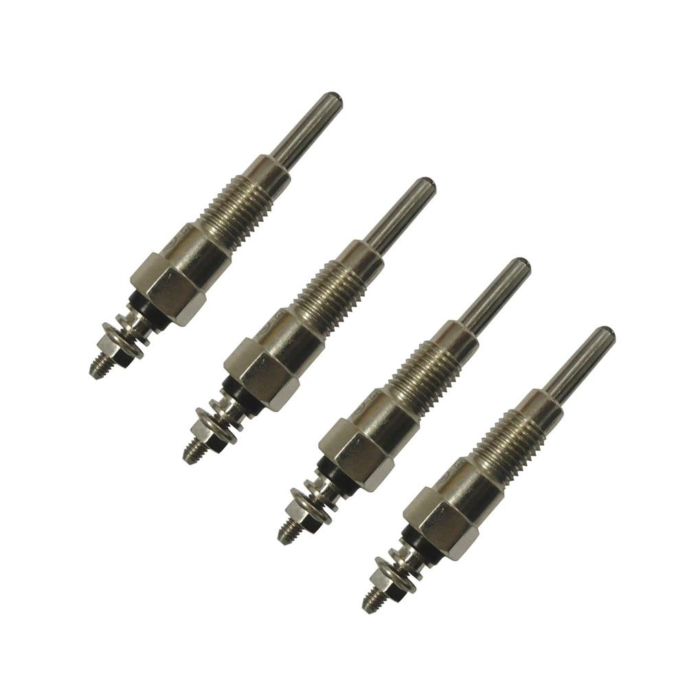 Glow Plug 4 Units 1 Set For Komatsu Crawler Tractor D20A-7-M D20P-7A-M Yanmar Engine 4TNE94 Komatsu Engine 4D94E online Glow Plug 4 Units 1 Set For Komatsu Crawler Tractor D20A-7-M D20P-7A-M Yanmar Engine 4TNE94 Komatsu Engine 4D94E online