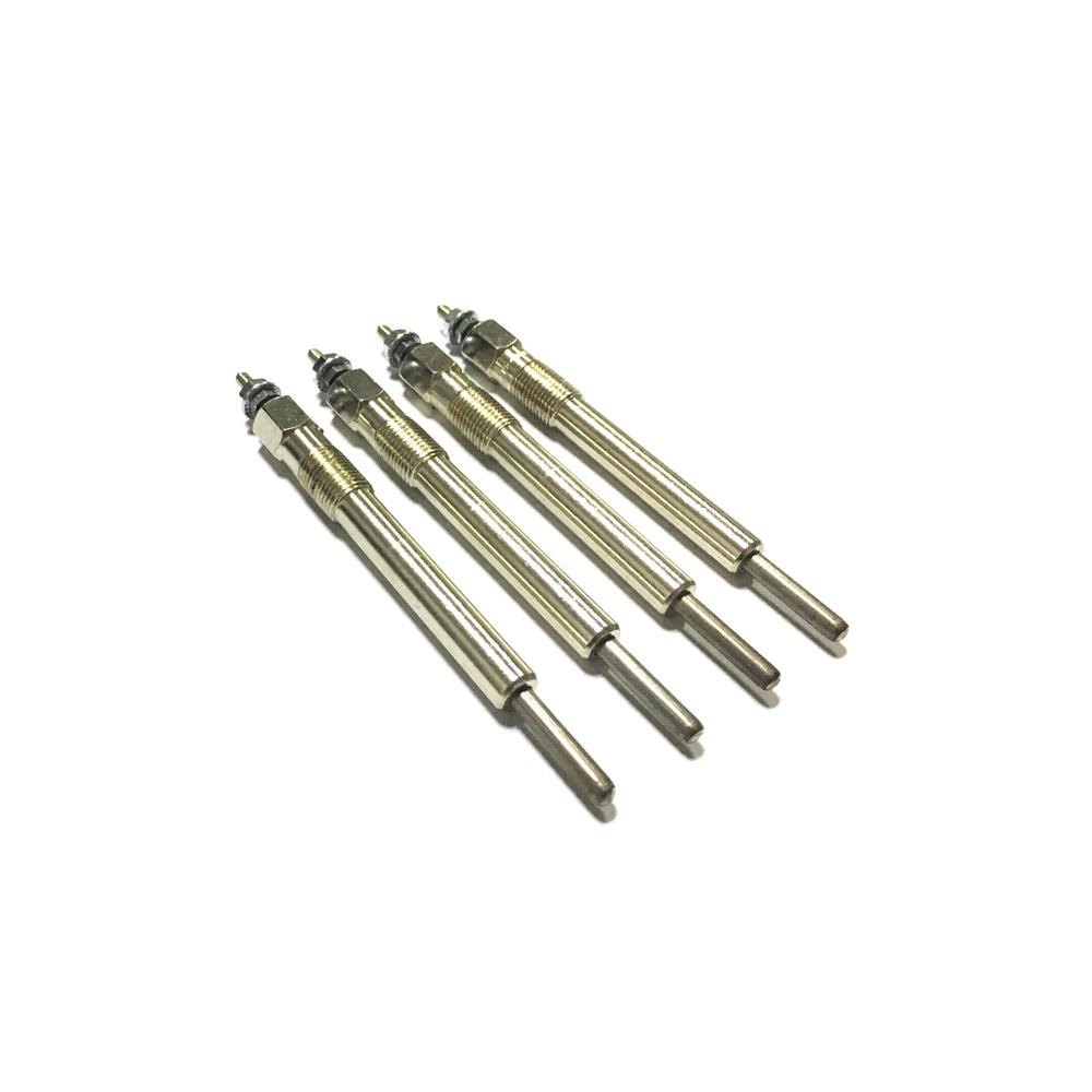 Glow Plug 4 Units 1 Set For Komatsu Crawler Tractor D20A-8 D20P-8 D20P-8 D21P-8 Yanmar Engine 4TNV94L Komatsu Engine 4D94LE