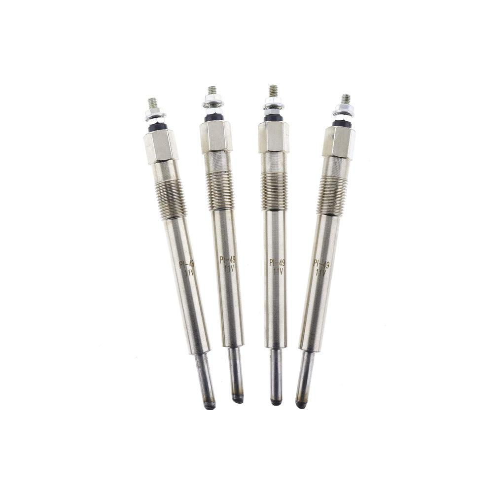 Glow Plug 4 Units 1 Set For Komatsu Mobile Excavator PW75-1 PW75R-2 Yanmar Engine 4TNE98 Komatsu Engine 4D98E online Glow Plug 4 Units 1 Set For Komatsu Mobile Excavator PW75-1 PW75R-2 Yanmar Engine 4TNE98 Komatsu Engine 4D98E online