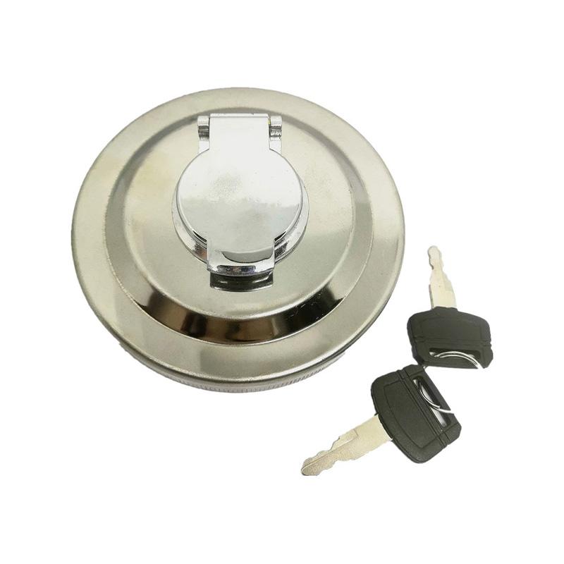 Great Quality Fuel Tank Cap with 2 keys For Hitachi Excavator EX200-2 EX200-3 EX220-2 EX220-3 EX300-2 EX300-3 EX300-5