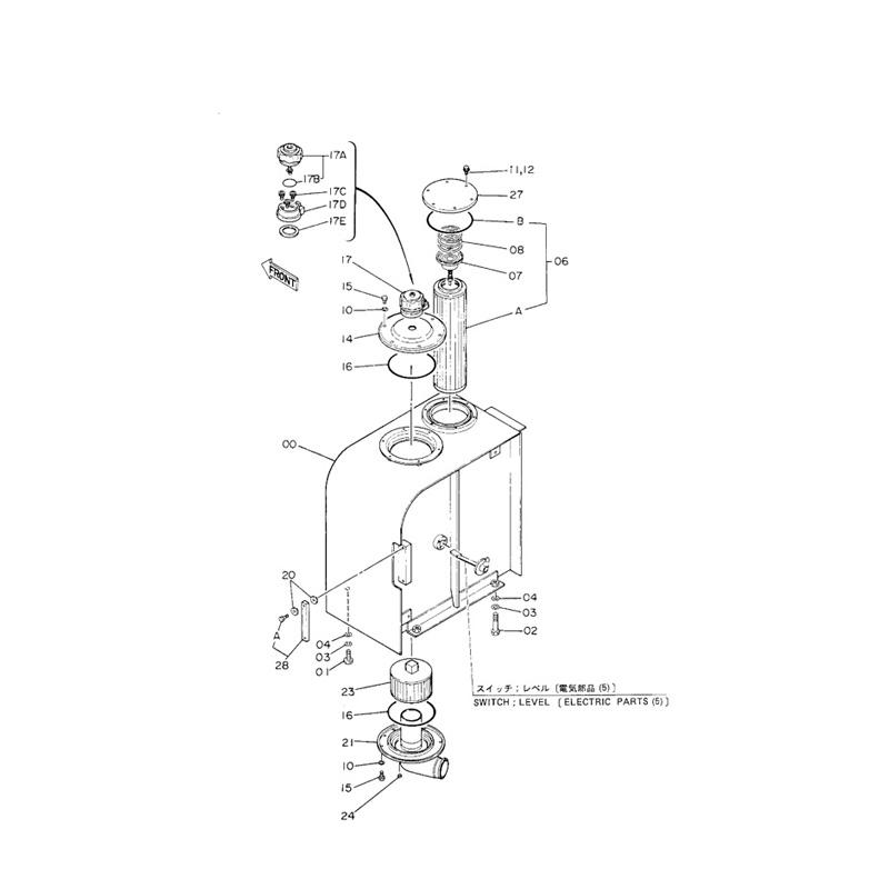 Hydraulic Filter 4227353 4132686 For Hitachi Excavator EX120 EX120-2 EX120-3 EX120-5 online Hydraulic Filter 4227353 4132686 For Hitachi Excavator EX120 EX120-2 EX120-3 EX120-5 online