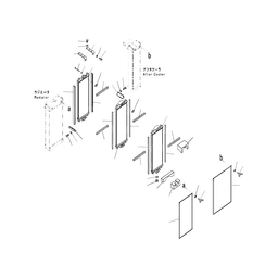 Hydraulic Oil Cooler 20Y-03-41661 20Y-03-41681 20Y-03-41121 For Komatsu Excavator PC200-8 PC220-8 PC240-8K sale