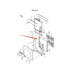 Buy Hydraulic Oil Cooler ASS'Y 4377402 For Hitachi Excavator EX400-5