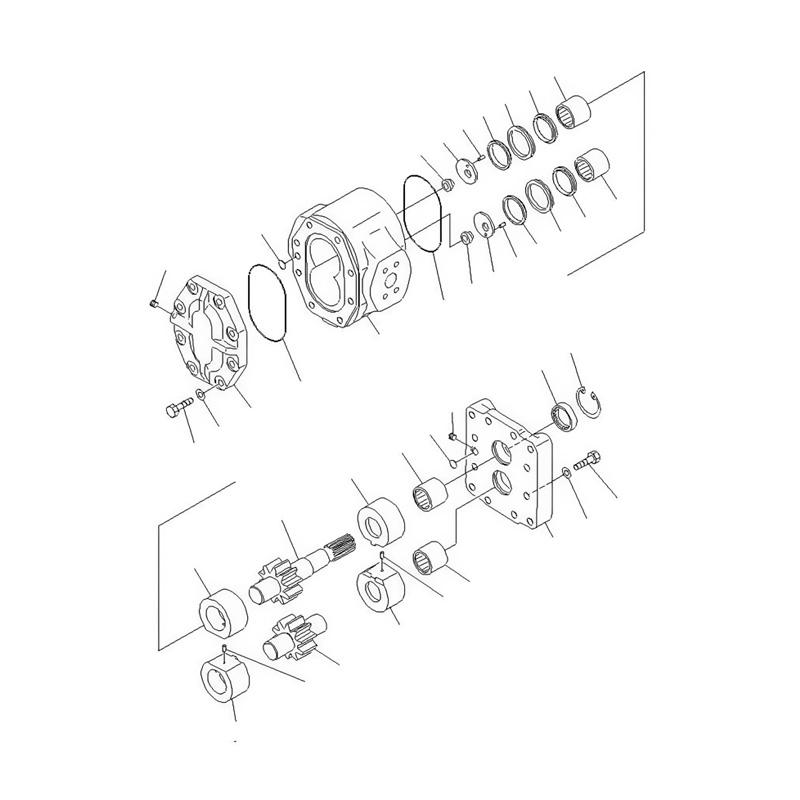 Hydraulic Pump 07436-66101 07436-66102 For Komatsu Pipelayer D155C-1 D155C-1P D155C-1P-ZZ D355C-3 online Hydraulic Pump 07436-66101 07436-66102 For Komatsu Pipelayer D155C-1 D155C-1P D155C-1P-ZZ D355C-3 online