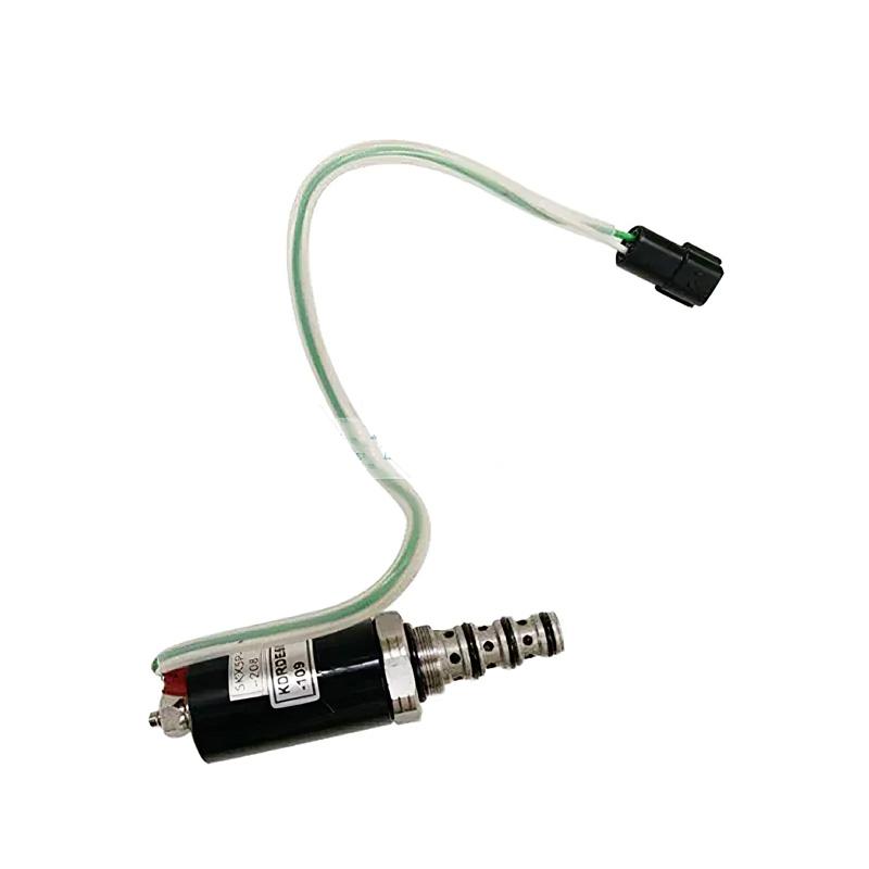Hydraulic Pump Solenoid Valve EZ20V00018F1 for Kawasaki K3V112 K3V140 K3V180 K5V140 Kobelco SK200-3 SK200-5 Excavator online Hydraulic Pump Solenoid Valve EZ20V00018F1 for Kawasaki K3V112 K3V140 K3V180 K5V140 Kobelco SK200-3 SK200-5 Excavator online