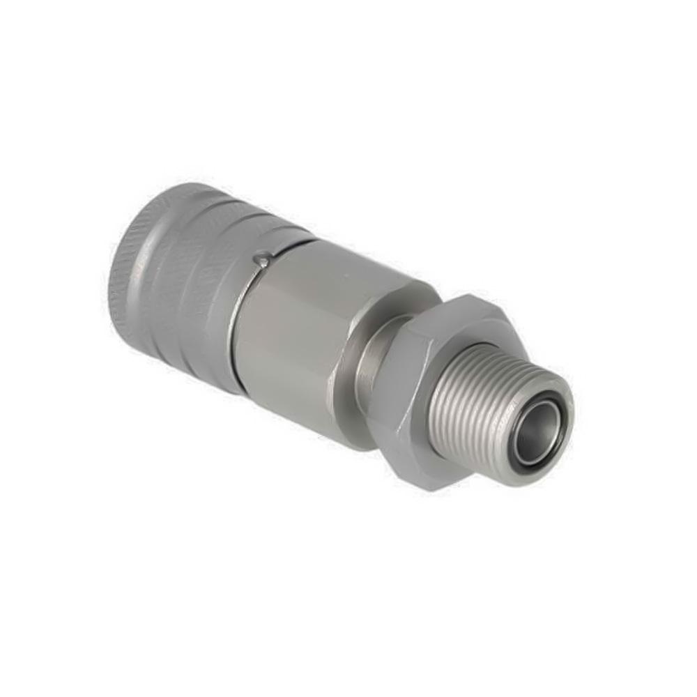 Hydraulic Quick-Connect Coupler M131862 for John Deere 110 4475 6675 8875 HH75 HH100 50C 50D 50G 60D 60G 35C 35D 35G 27C 27D