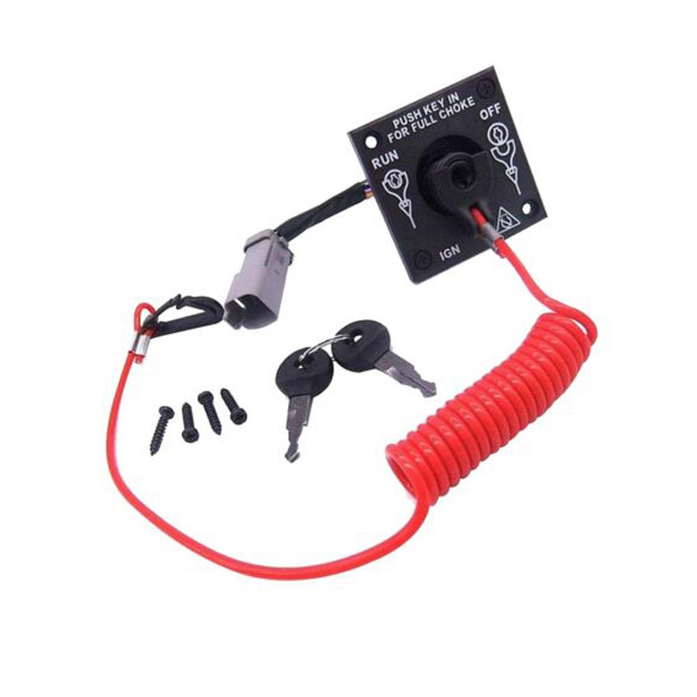 Ignition Safety Cut Off Key Switch 0176408 for BRP Evinrude Johnson