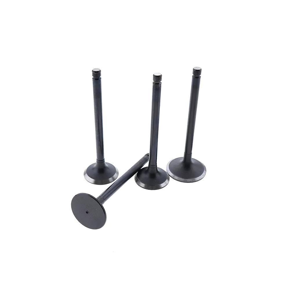 Intake Valve 4 Units 1 Set For Hyundai Mini Excavator R80-CR-9 Yanmar Engine 4TNE98 Komatsu Engine 4D98E