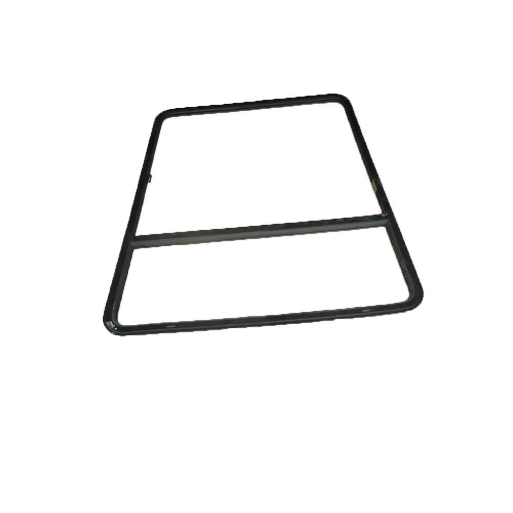 Left door glass frame without Glass for CAT E200B