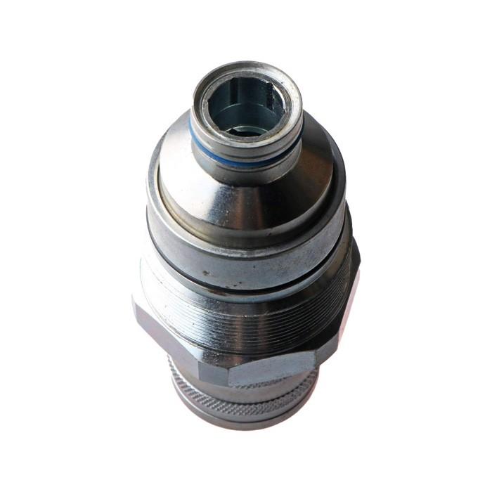 Male Female Flat Face Coupler Kit 47396760 47396761 for CASE Compact Track Skid Steer Loaders