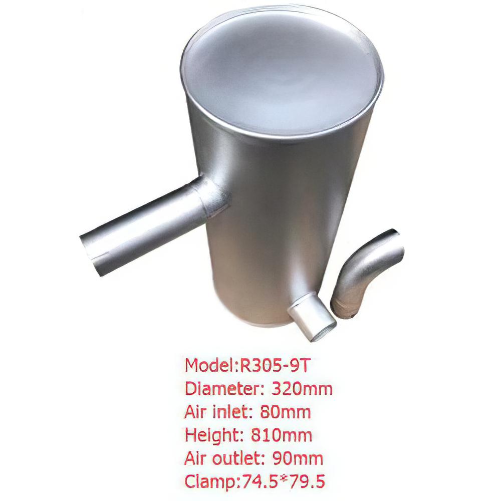 Muffler Silencer for Hyundai Excavator R265-9T online Muffler Silencer for Hyundai Excavator R265-9T online