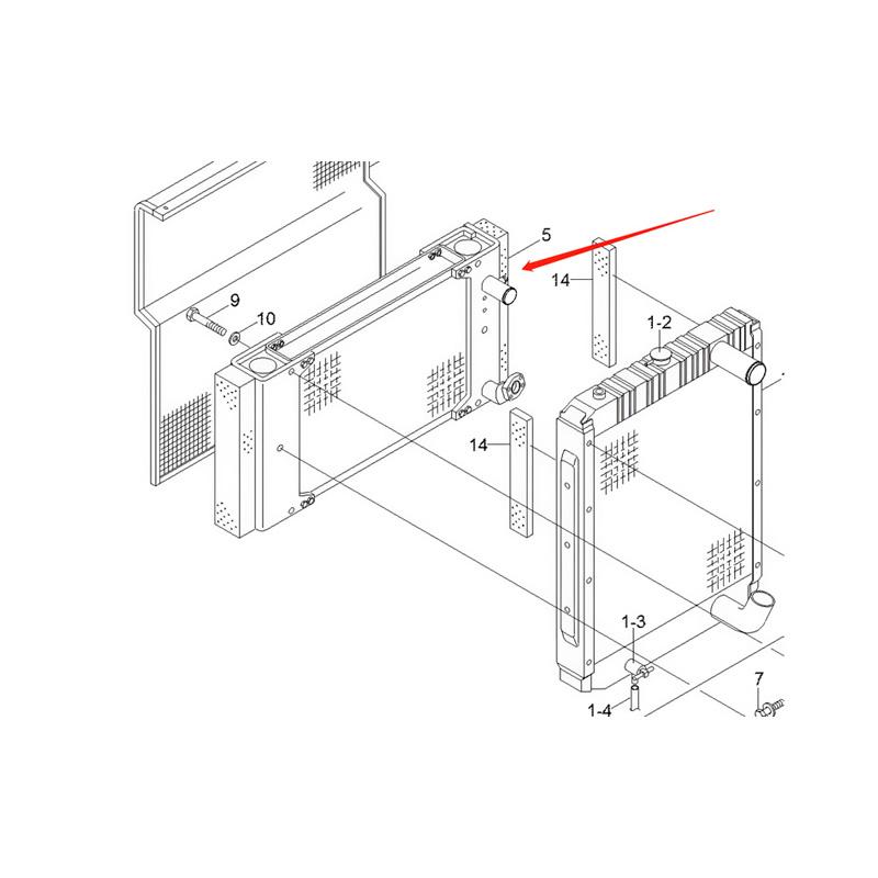 Oil Cooler 11NA-40064 for Hyundai Excavator R370-7A R360LC-7 R360LC-7A online Oil Cooler 11NA-40064 for Hyundai Excavator R370-7A R360LC-7 R360LC-7A online
