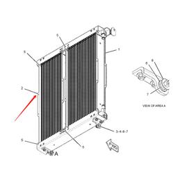 Buy Oil Cooler 214-4747 for Caterpillar CAT Backhoe Loader 416E 420E 422E 428E 430E 432E 434E 442E 444E