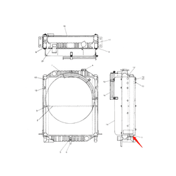 Buy Oil Cooler 2452U413S7 for Kobelco Excavator SK100-1