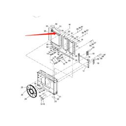 Buy Oil Cooler 4654986 for Hitachi Excavator ZX650LC-3 ZX670LC-5G ZX670LCH-3 ZX670LCH-5G ZX670LCR-3 ZX670LCR-5G